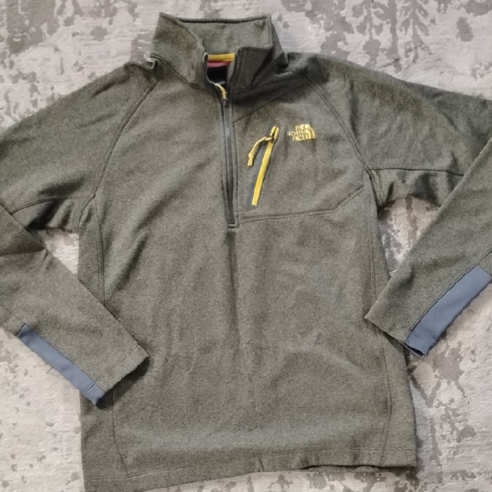 The North Face Gray Quarter-Zip Pullover